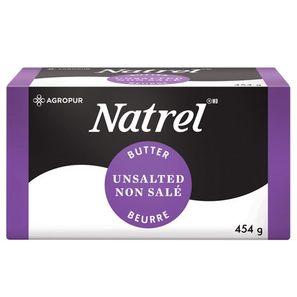 Natrel Unsalted Butter 454g