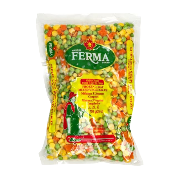 Ferma Frozen Mixed Vegetables 750g
