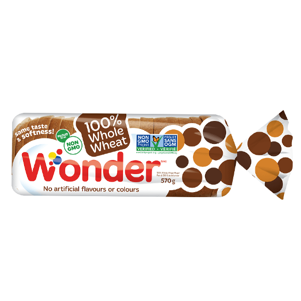 Wonderbread White Slice Bread 570g
