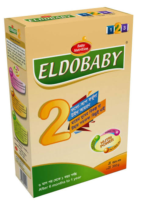 Eldobaby 2 follow up Bib 6-12 months