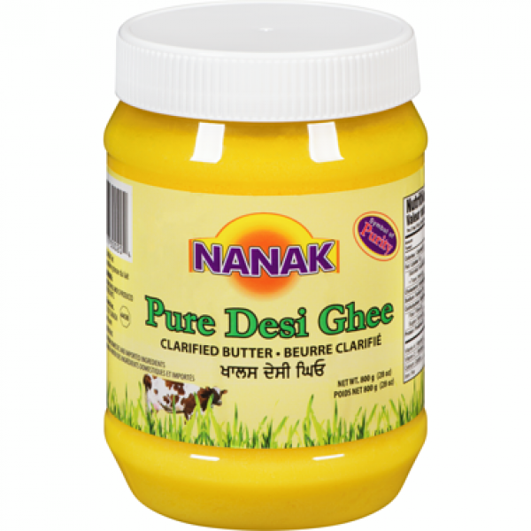 Nanak Pure Desi Ghee Clarified Butter 800g